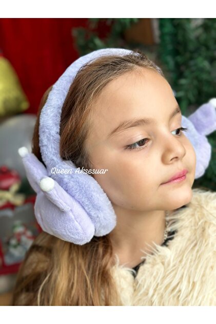 QUEEN AKSESUAR Hello kitty kedi kuromi peluş tüylü kulaklık tacı