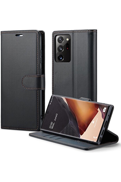 Samsung Galaxy Note ブラック 本体 カバー付き m.tk moveteck Samsung Galaxy Note 20 Ultra Kılıf Tam Kaplar Deri