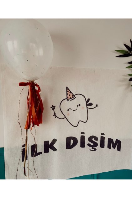 Ilk Dişim Bebek Bannerı / Kız Bebek