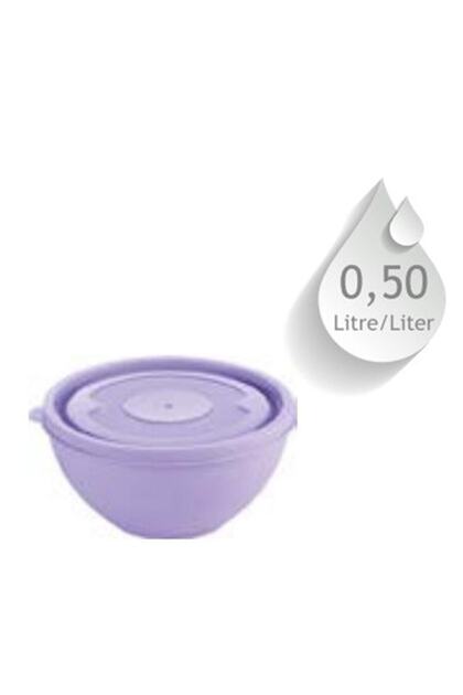 Kapaklı Kase Gıdaya Uygun Plastik 500 Ml..Moe