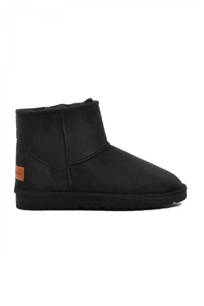 PC-52127 Black Women's Boots with Fur Inside
