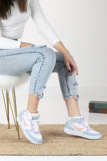 Multi Color - 2185 Unisex (women-men) High-Rise Sports Shoes