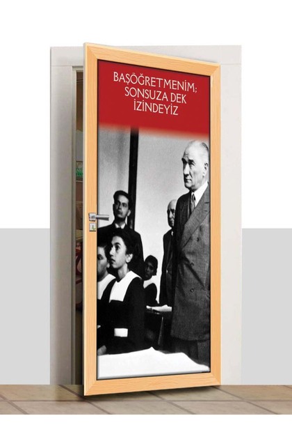 Okul Kapı Giydirme - Atatürk - K680