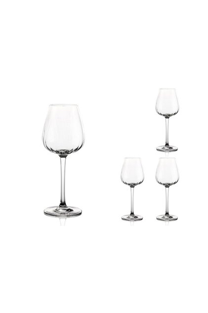 Crystal D'arques Swirly 4lü Kadeh 35cl