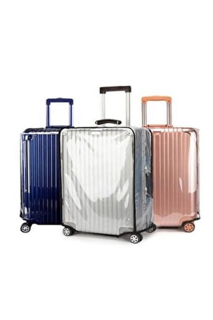 TRANSPARENT LUGGAGE COVER SET OF 3