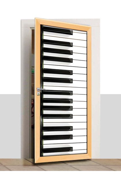 Okul Kapı Giydirme - Piyano - K729