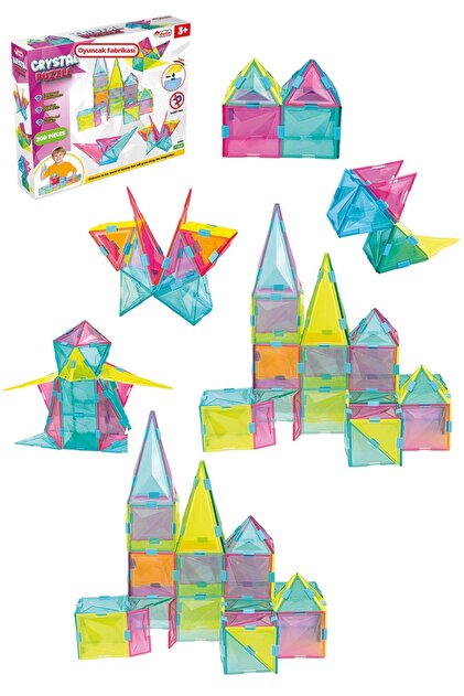 Oyuncak Fabrikası Dede Ofb Eğitici Kristal Puzzle 200 Parça