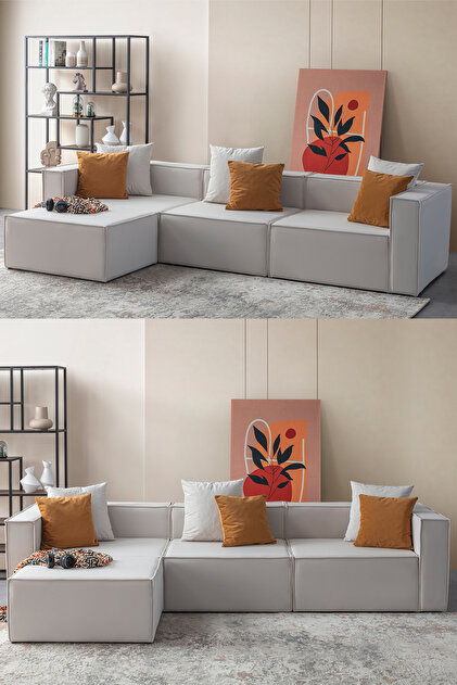 Eymense Miller Kırlentli Modüler Relax Köşe Koltuk - Fiyatı, Yorumları
