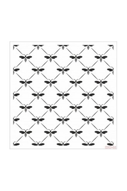 Ehd05 Stencil Painting Template 20 X 20 Cm