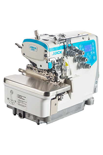Jack C5s-4-83/323-bk 4 Iplik Akıllı Overlok Makinesi Kıstırmalı