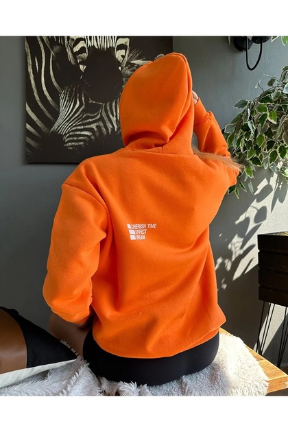 UNISEX FRONT-BACK PRINTED HOODED SWEATSHIRT DAXIS Sportwear Company