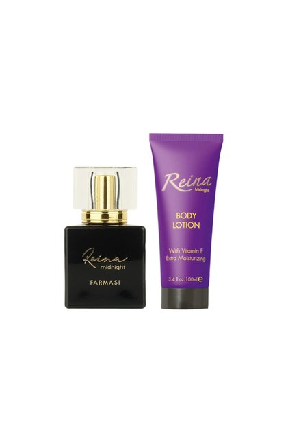 Reına Mıdnıght Edp Kadın Parfüm 45 ml + Vücut Losyonu 100 ml 2'li Kadın Parfüm Seti