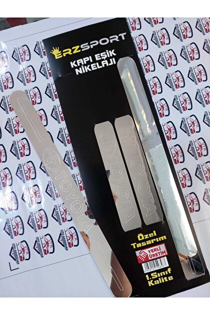 erzsport Toyota Oto Kapı Eşik Nikelajı 4'lü Set - Fiyatı, Yorumları