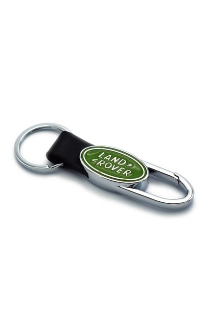 Land Rover Metal Leather Hook Keychain Stylish Quality Accessory Bag Car New