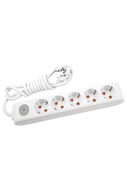 Viko Multi-Let 5'Li Anahtarlı Topraklı Ç.K. Grup Priz - 2 Metre