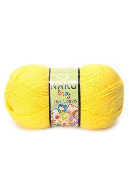 Baby Lüks Minnoş 145 Tatlı Sarı El Örgü Ipliği 100 Gr.