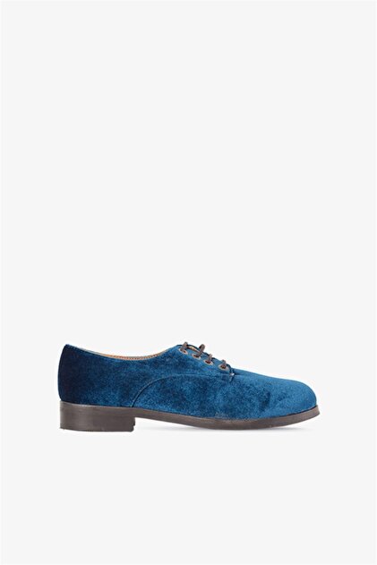 Shoes & More Oxxyo Mavi Loafer Ayakkabı - 3