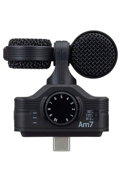 Usb-c Android Uyumlu Am7 Rotating Mid Side Stereo Capsule