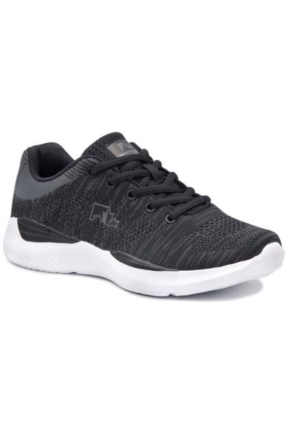 Women's Black White Walking Shoes