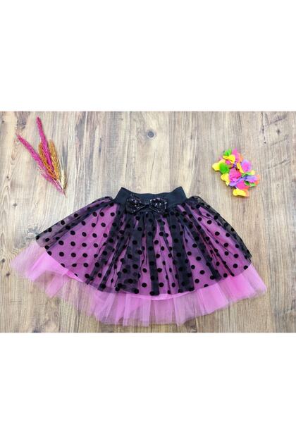 Girl's Polka Dot Tutu Skirt