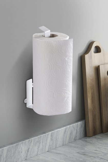 Metal White Paper Towel Holder, Towel Holder