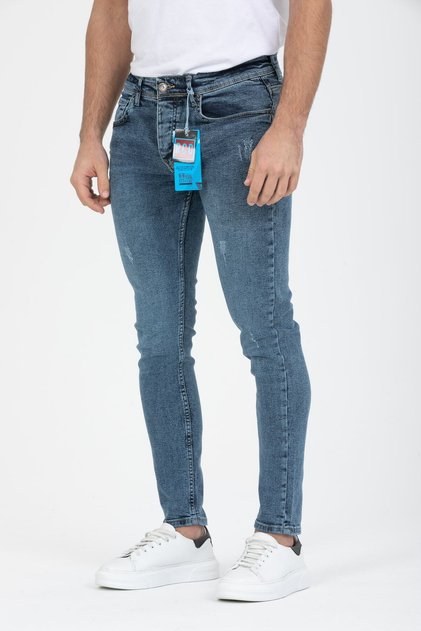Blugi slim din lycra pentru bărbați