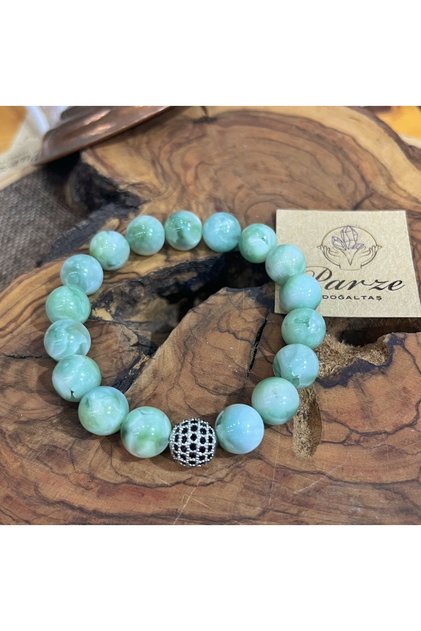 Green (Green) Larimar Bracelet
