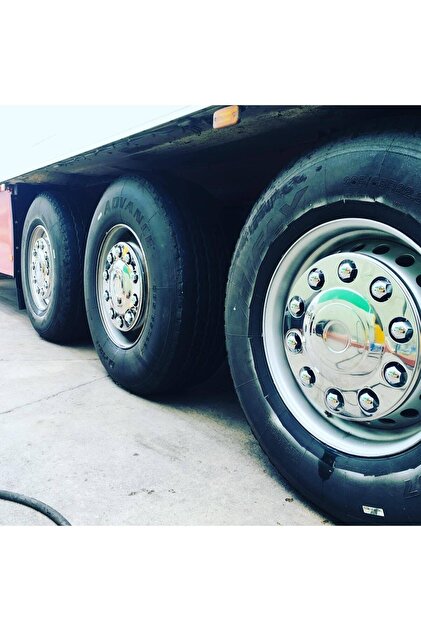 Karadeniztırmarket Paslanmaz Jant Kapak 6 Adet Dorse Takım Jant