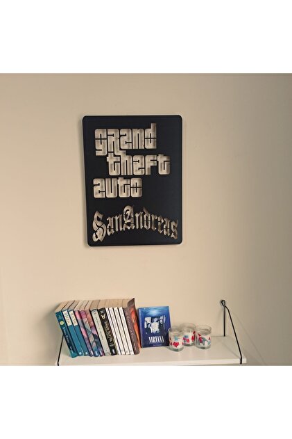 FOREVHOME GTA San Andreas Led Işıklı Tablo - Fiyatı, Yorumları