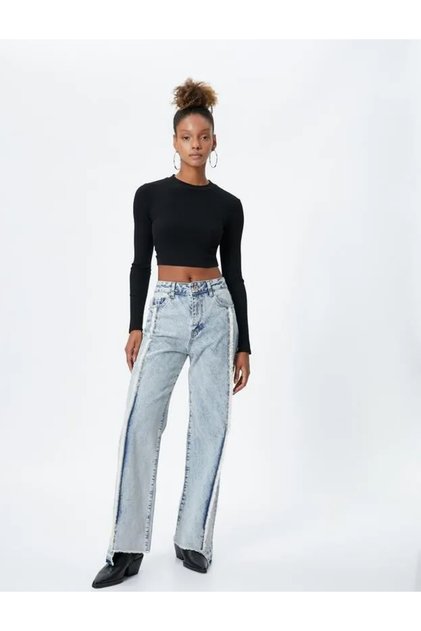 4wal40145md Women's Jean Pants Light Indigo