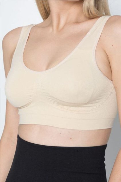 Recovery Bustier Padded Bustier Thick strap seamless Sports bustier
