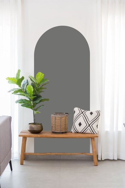 Bohem Oval Duvar Sticker