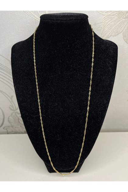 Çelik 60cm Singapur zincir kolye