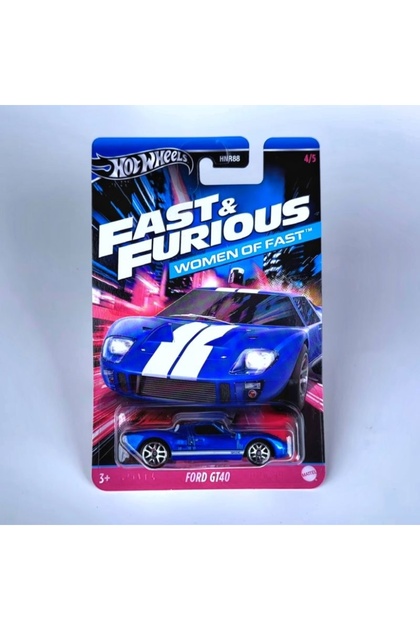 HOT WHEELS Fast and Furious Women of Fast (2024) Set of 5 (Fast