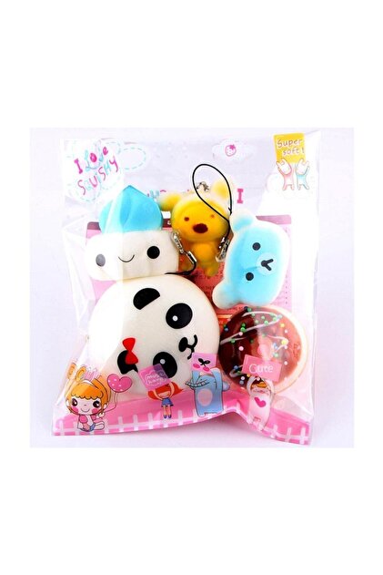 Brother Toys Play 5 Adet Squishy Karışık Mini Set - Yumuşacık Sık