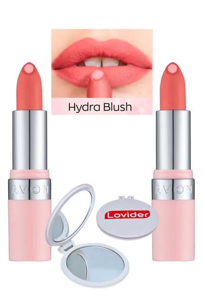 Hydramatic Mat Ruj Blush 2'li + Lovider Cep Aynası Hediye