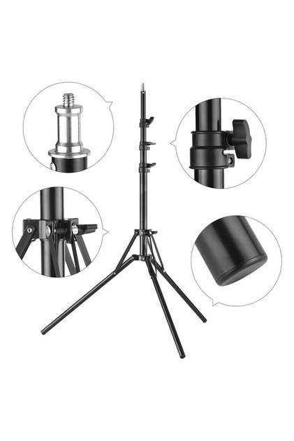 Katlanabilir Ayaklı Boyu Ayarlanabilir Kamera Uyumlu Tripod