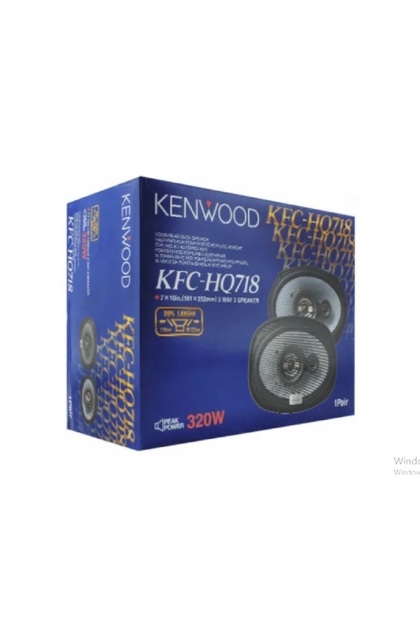 Kenwood Koaksiyel Oval Hoparlör KFC-HQ718 - Fiyatı, Yorumları