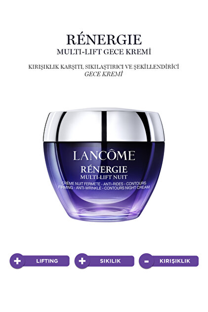Lancome Renergie Nuit Multi-Lift Sıkılaştırıcı Gece Kremi 50 ml