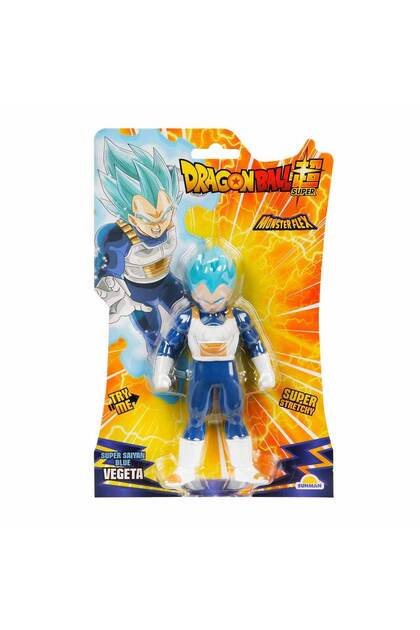 Monster Flex Dragon Ball Süper Esnek Uzayan Figür 15 Cm - Super Saiyan Blue Vegeta