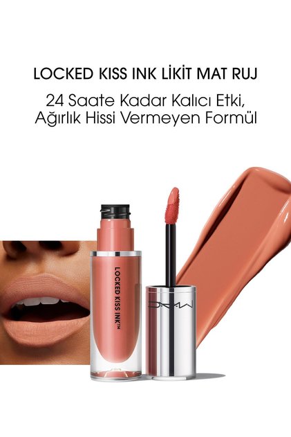 Locked Kiss Ink 24hr Likit Mat Ruj - Teaser - 4ml - 773602646012