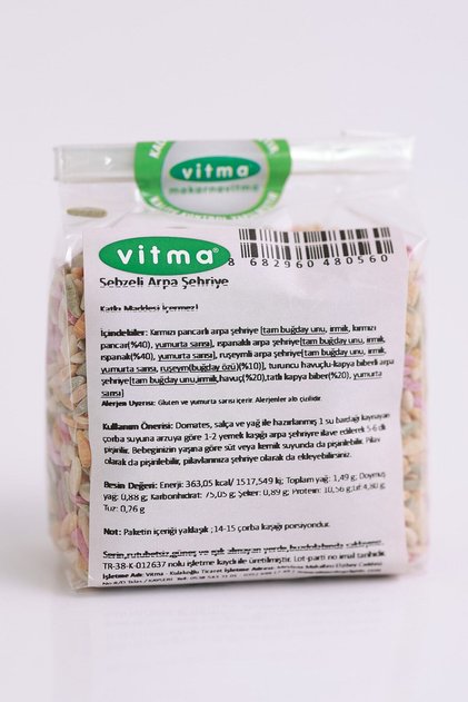 Sebzeli Arpa Şehriye 200gr