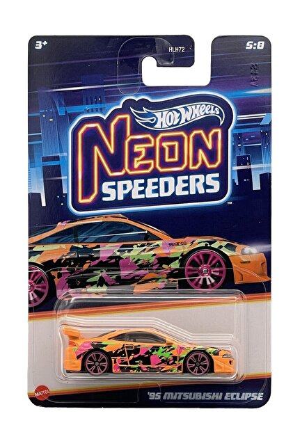 HOT WHEELS '95 Mitsubishi Eclipse - Neon Speeders (2024) Model