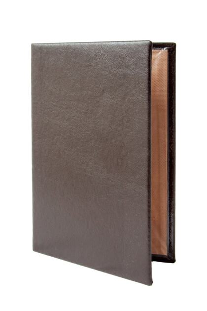 A5 Kapak Kaynaklı Menü Kabı(suni Deri) 15cmx22.5cm