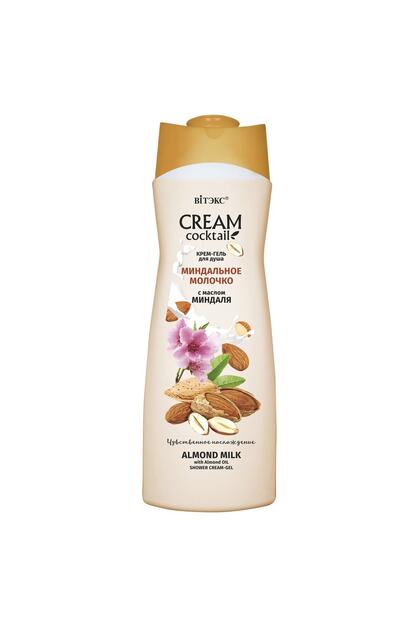 Vitex Almond Milk Cream Cocktail Shower Gel (515 ml)