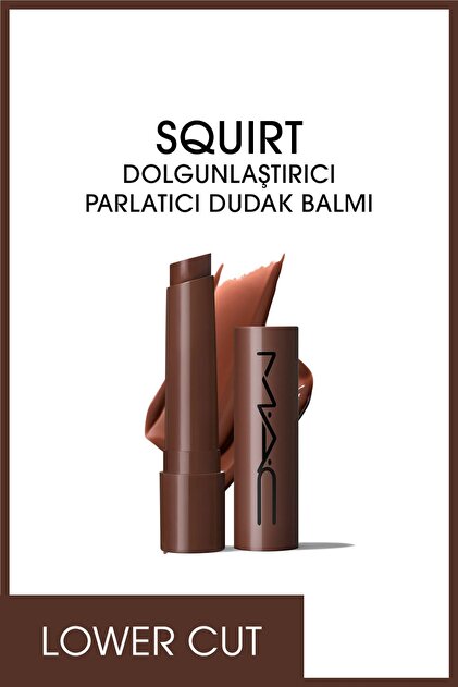 Mac Squirt Dolgunlaştırıcı Parlatıcı Dudak Balmı - Lower Cut 2.3 G