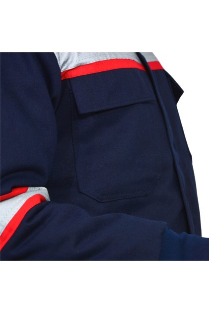 7x7 Gabardin Kapitoneli Iş Montu