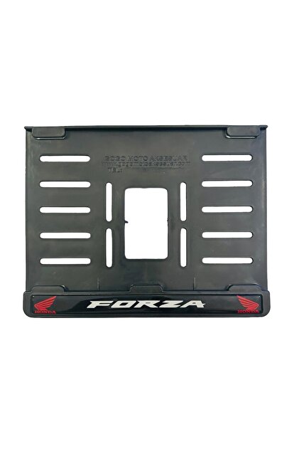 Honda Forza Plastik Kırılmaz Plakalık Beyaz (15X24) - Fiyatı