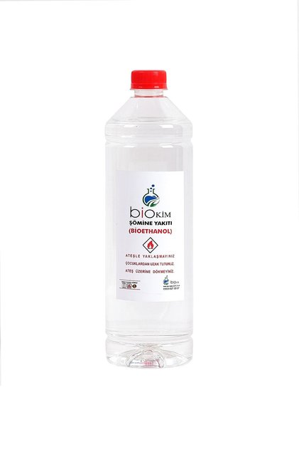Şömine Yakıtı 1 Lt Bacasız Tip Bioethanol