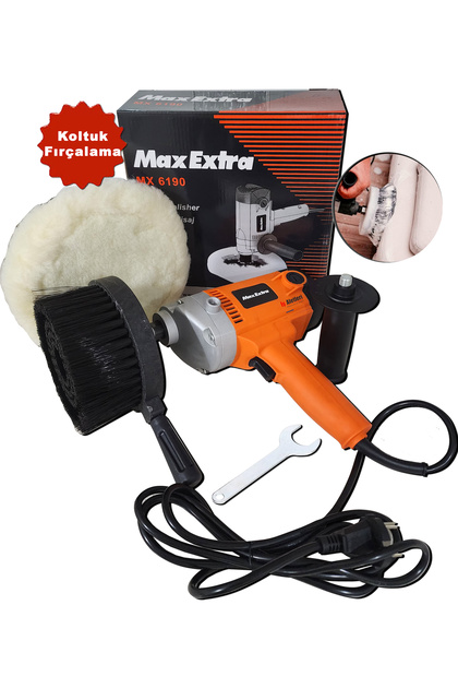 PROXTECH Polisaj Makinası Koltuk Yıkama ve Koltuk Fırçalama